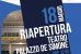 Sabato 18 maggio alle ore 12.00 riapertura del Teatro Palazzo De Simone