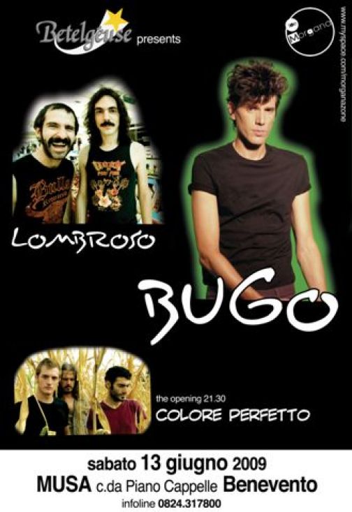 Musa in Musica: è la volta di Bugo