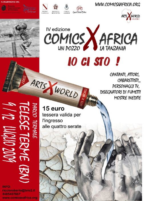 Telese Terme: al via Comics X Africa