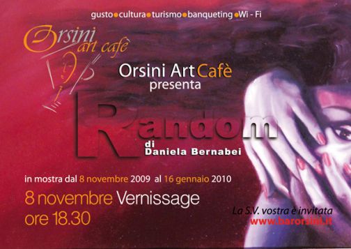 All’Orsini Art Cafè l’inaugurazione della mostra di Daniela Bernabei