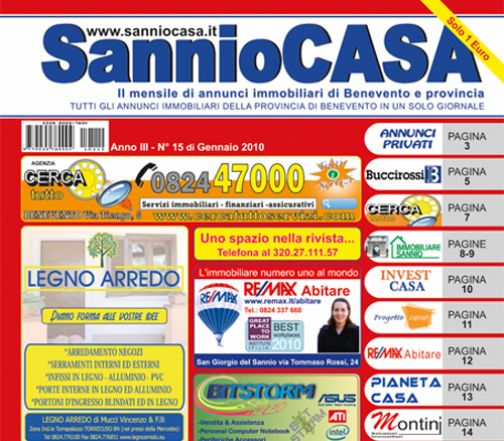 Sannio Casa, in edicola il nuovo numero