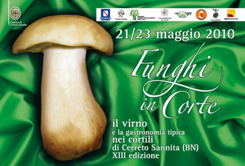 A Cerreto dal 21 al 23 maggio ritorna Funghi in Corte