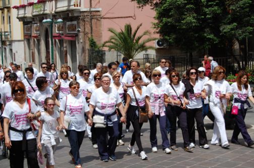 A Benevento ritorna la ‘Passeggiata per la lotta contro il tumore del seno’