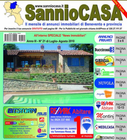 Sannio Casa, in edicola il nuovo numero