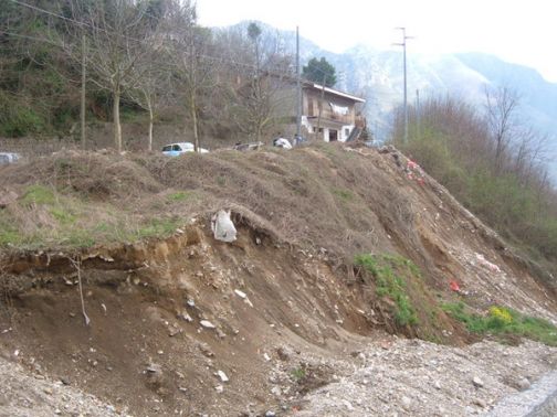 Rischio frane in provincia, gli sviluppi