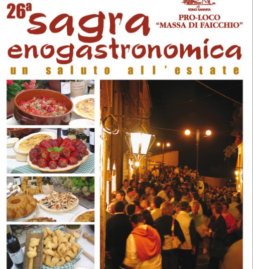 Sagra Enogastronomica, dal 16 al 18 settembre a Massa di Faicchio