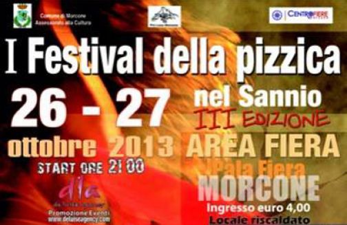 Primo Festival della Pizzica nel Sannio, il 26 e 27 ottobre a Morcone