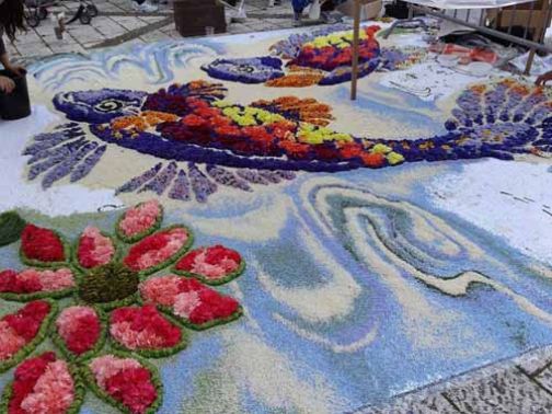 Cusano Mutri si è concluso il Festival Internazionale dell’Infiorata: i vincitori