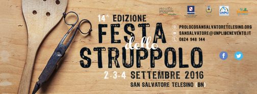 San Salvatore, Festa dello Struppolo: XIV edizione