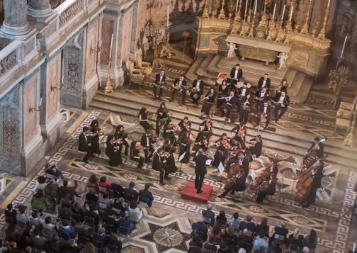 Orchestra Filarmonica di Benevento, successo alla Reggia di Caserta