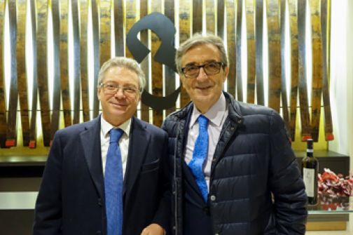 Laurea ad Honorem a Riccardo Cotarella, entusiasmo alla Guardiense