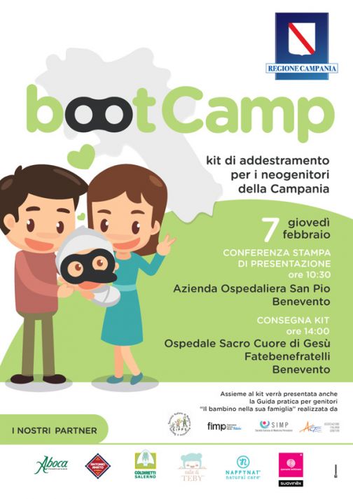 Kit per neo mamme, il 7 febbraio Boot Camp a Benevento