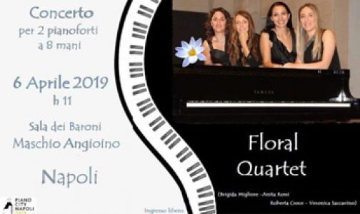 Concerto del Floral Quartet a Piano city 2019