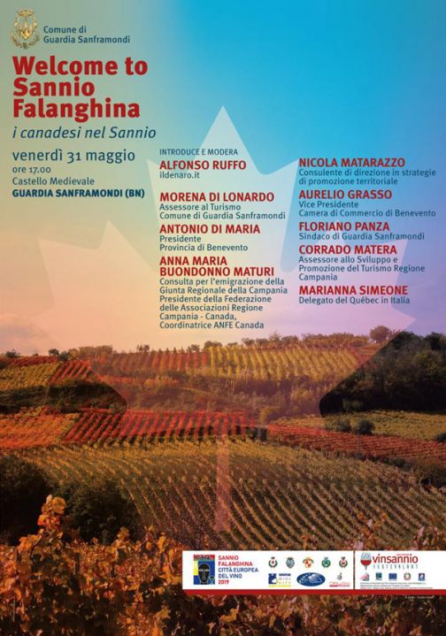 Enoturismo, partnership tra Campania e Canada nella capitale europea del vino